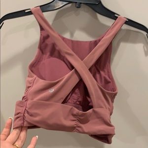 Lululemon high from cross sports bra